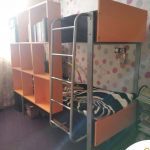تختخواب دو طبقه سالم و کم جا