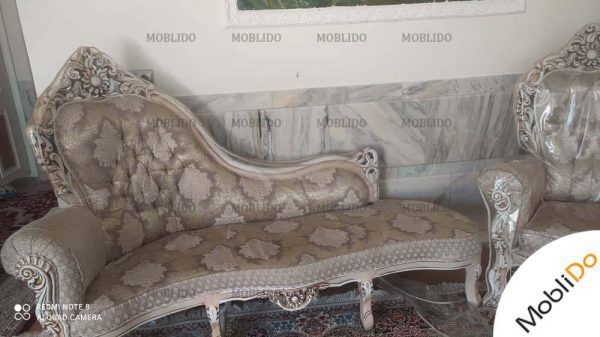 سرویس مبلمان استیل راحتی با قیمت عالی سالم و نو