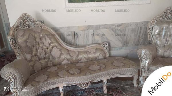سرویس مبلمان استیل راحتی با قیمت عالی سالم و نو