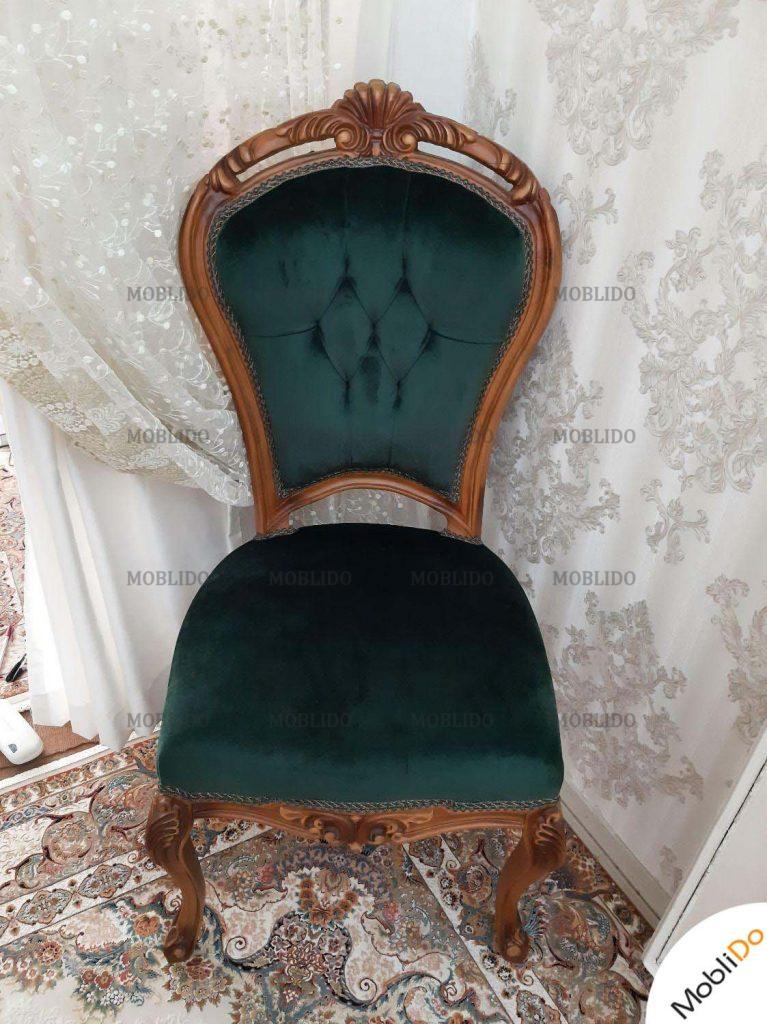 مبلمان استیل کلاسیک با منبت کاری عالی و زیبا