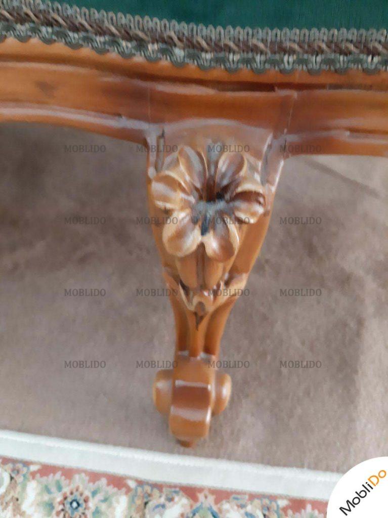 مبلمان استیل کلاسیک با منبت کاری عالی و زیبا