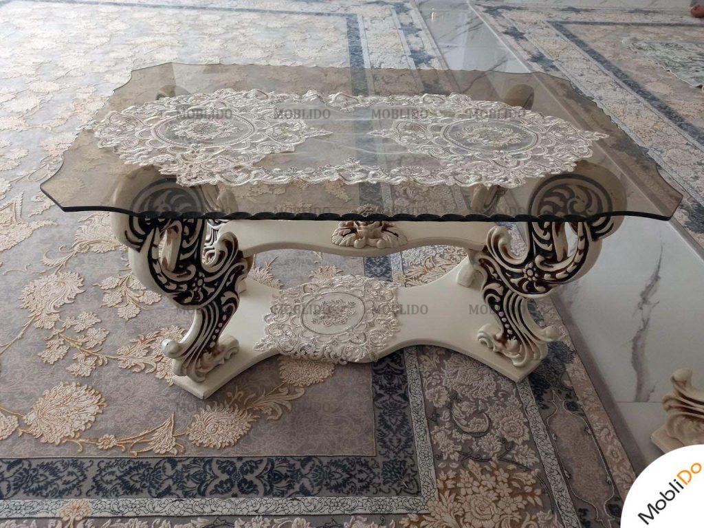 مبلمان ۷ نفره با چوب مقاوم ولاکچری