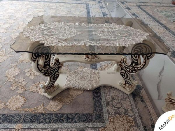 مبلمان ۷ نفره با چوب مقاوم ولاکچری