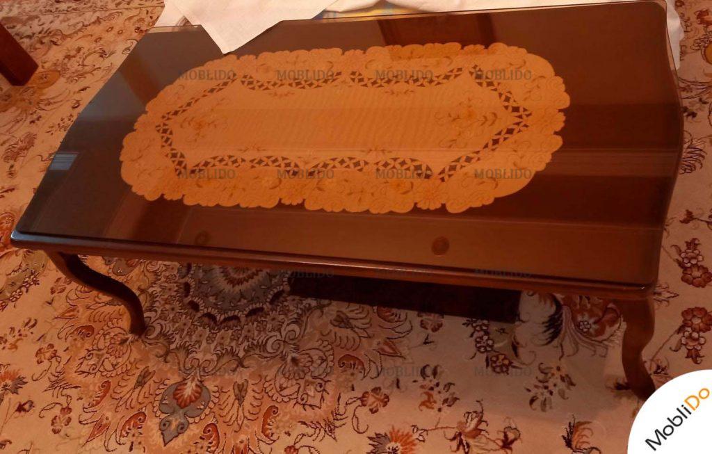 ست مبل ۷ نفره با میز نهارخوری و میز عسلی