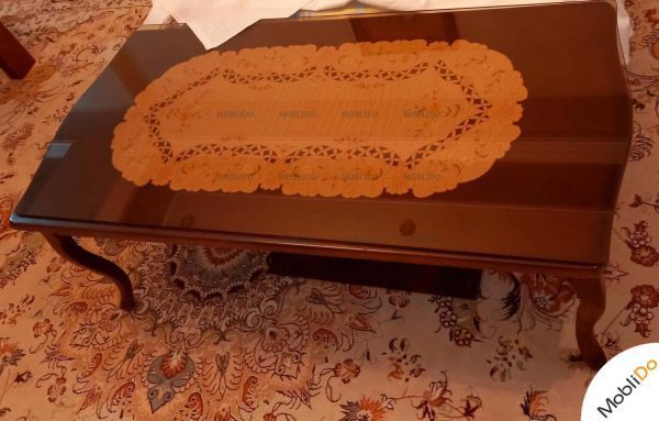 ست مبل ۷ نفره با میز نهارخوری و میز عسلی