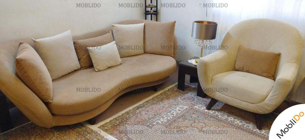 مبل راحتی سوپر لاکچری سالمه سالم