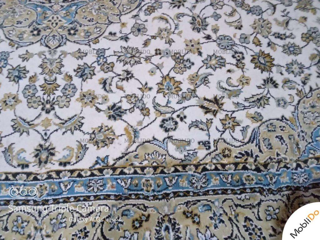 فرش ماشینی طرح ماهی سالم
