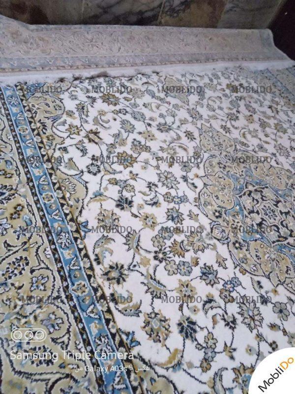 فرش ماشینی طرح ماهی سالم