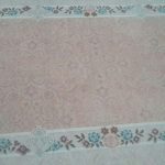 فرش گل برجسته تمیز درحدنو با رنگ و طرح عالی