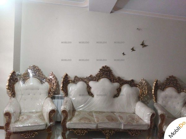 مبل ۷نفره کلاسک مدل سلطتنی شیک و زیبا