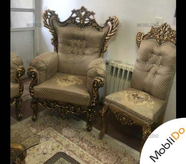 مبل سلطتنی کلاسیک بسیار سالم و شیک