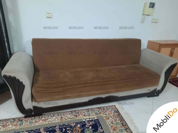 مبل راحتی تختخواب شو ۷ نفره درجه یک و عالی