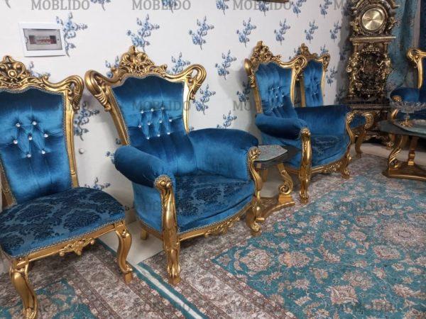 مبل ۷نفره استیل میزناهارخوری ۴نفره