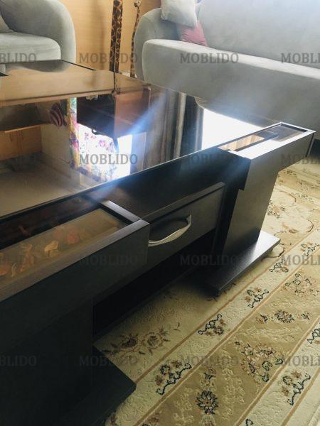 میز جلو مبلی بهمراه ۴ عدد عسلی
