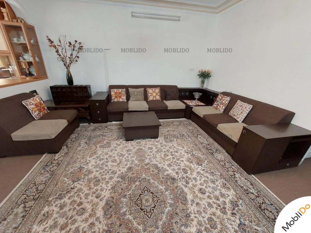 مبل ال ۹ نفره راحتی زیبا و سالم