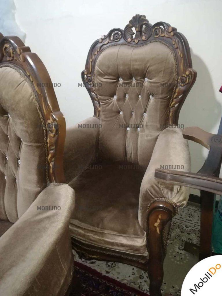 مبل هفت نفره سلطنتی رمانتیک