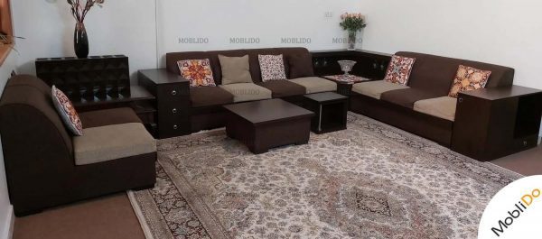 مبل ال ۹ نفره راحتی زیبا و سالم
