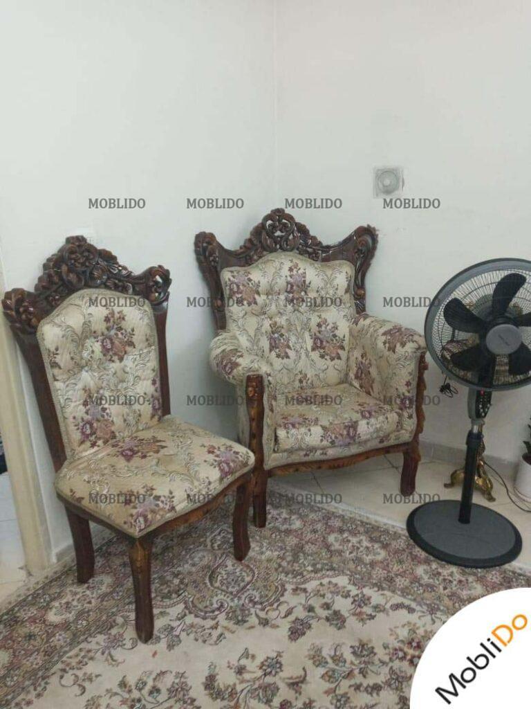 مبل ۹نفره استیل کلاسیم با چوب درجه یک