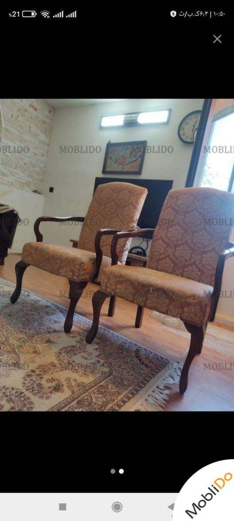 مبلمان تک استیل راحتی