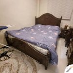 سرویس خواب چوبی ۱۶۰جکدار