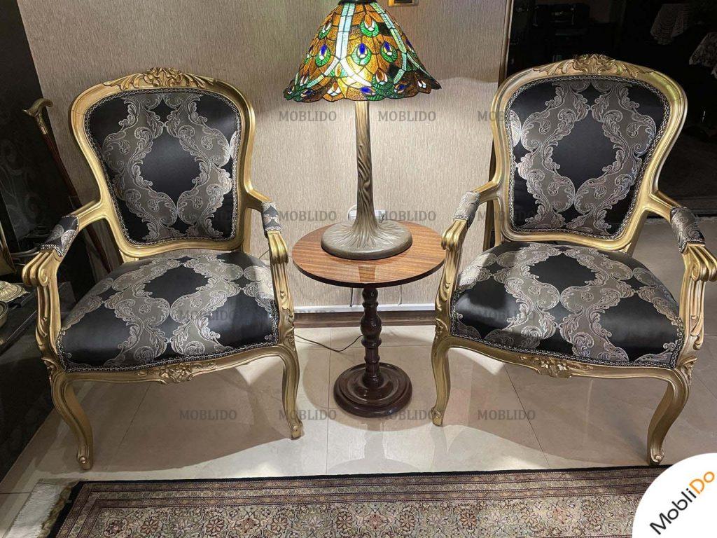 مبل وناهارخوری استیل ( مبل جوان )