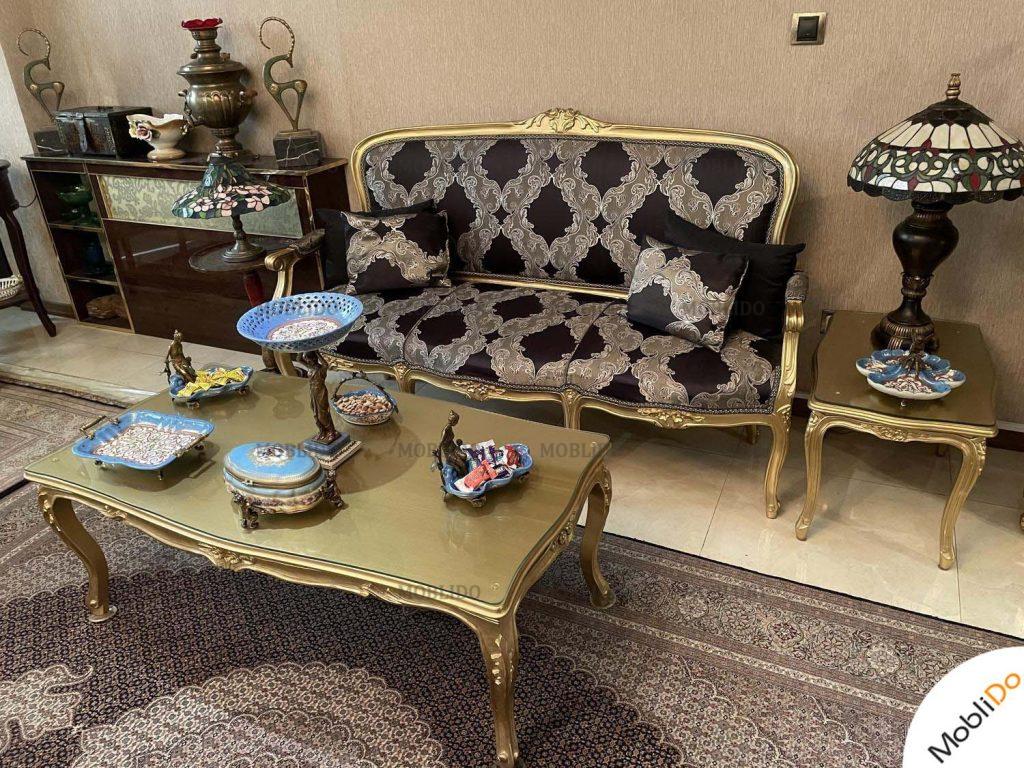 مبل وناهارخوری استیل ( مبل جوان )