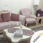 سرویس مبل ۷ نفره و ناهارخوری ۶نفره صورتی