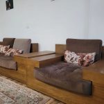 ست مبل راحتی ومیز ناهارخوری