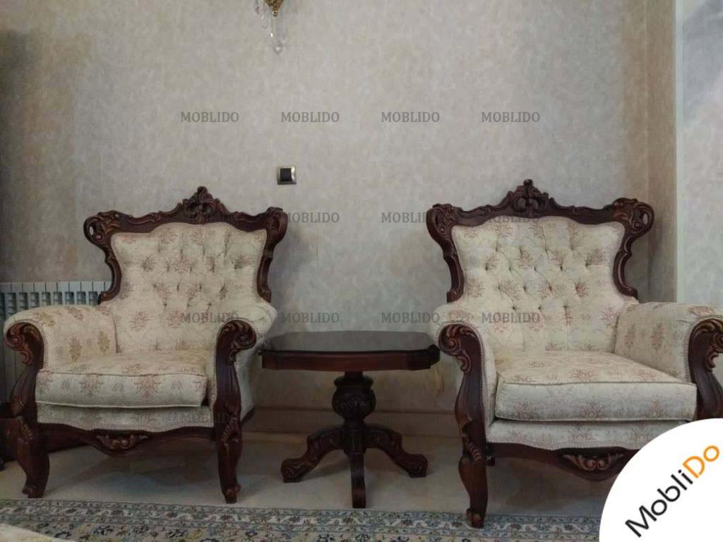 مبلمان و میز نهارخوری استیل