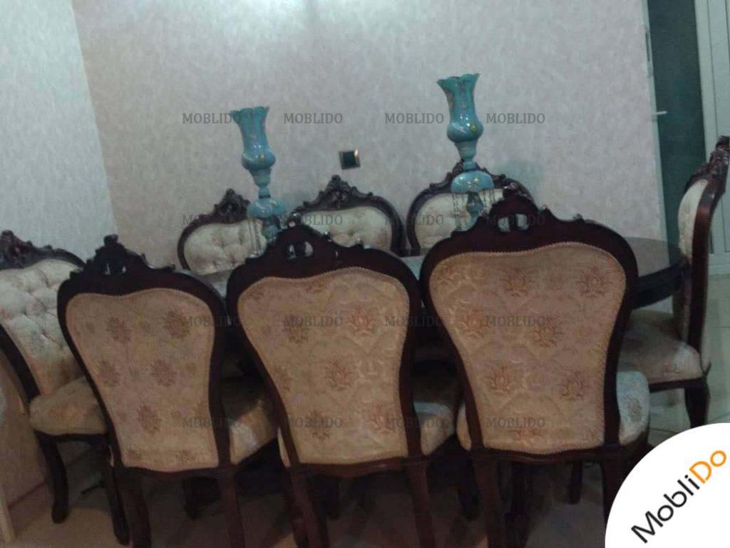 مبلمان و میز نهارخوری استیل