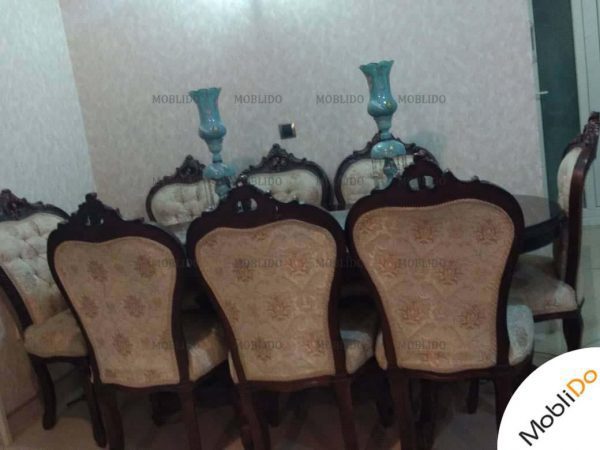 مبلمان و میز نهارخوری استیل