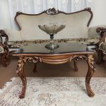 مبل کلاسیک ۷ نفره و میز ناهار خوری۶ نفره درحدنو