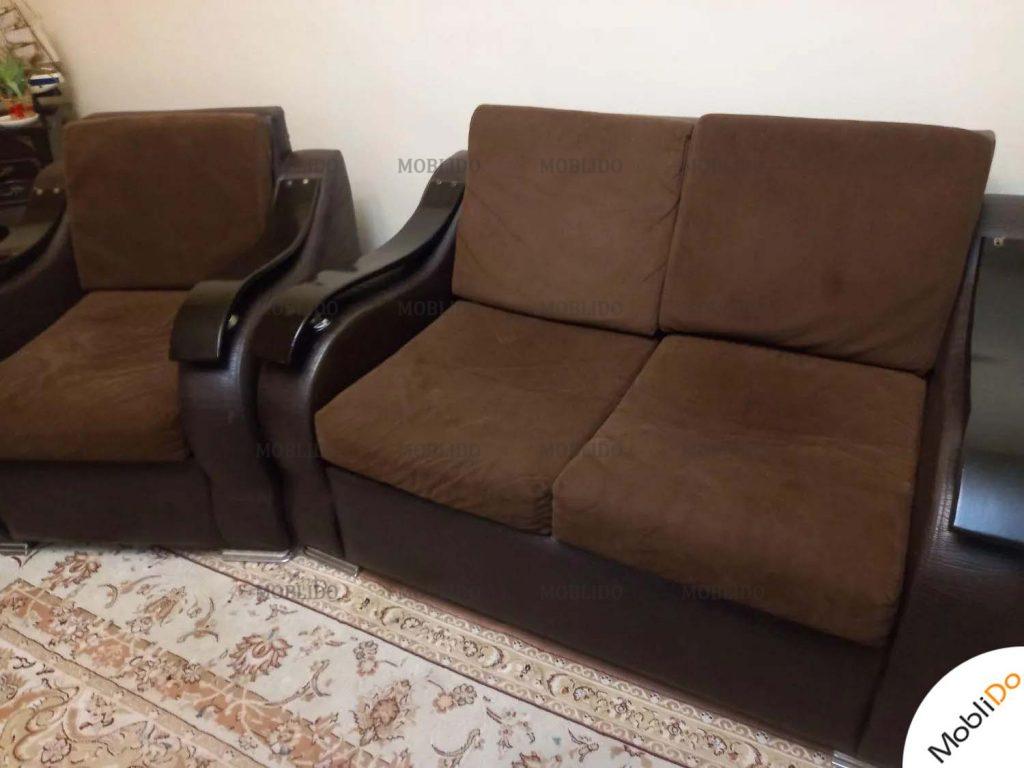 مبل راحتی با روکش سالم و بدون لکه