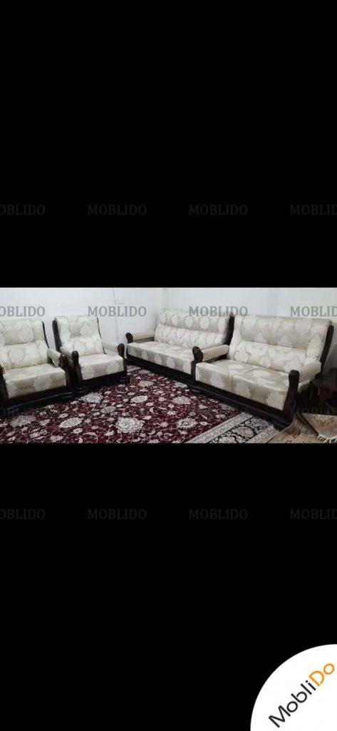 مبل هفت نفره چوب کامل فنلاندی