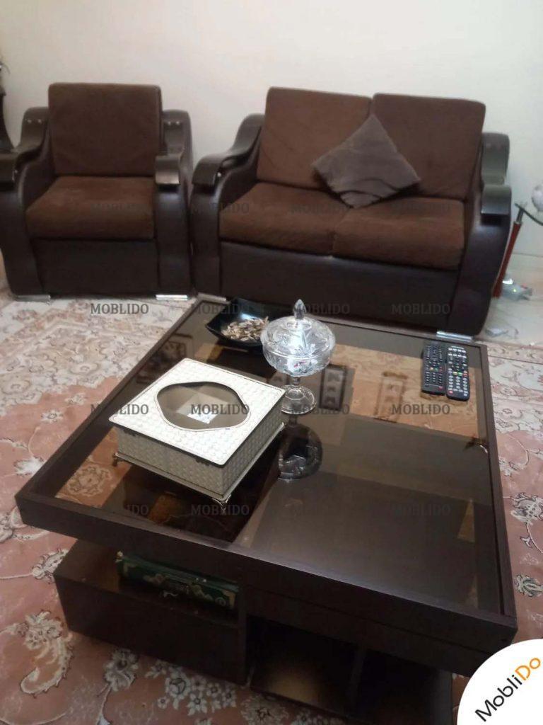 مبل راحتی با روکش سالم و بدون لکه