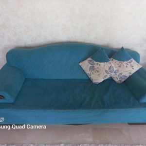 مبل راحتی کامل سالم و بدون مشکلی