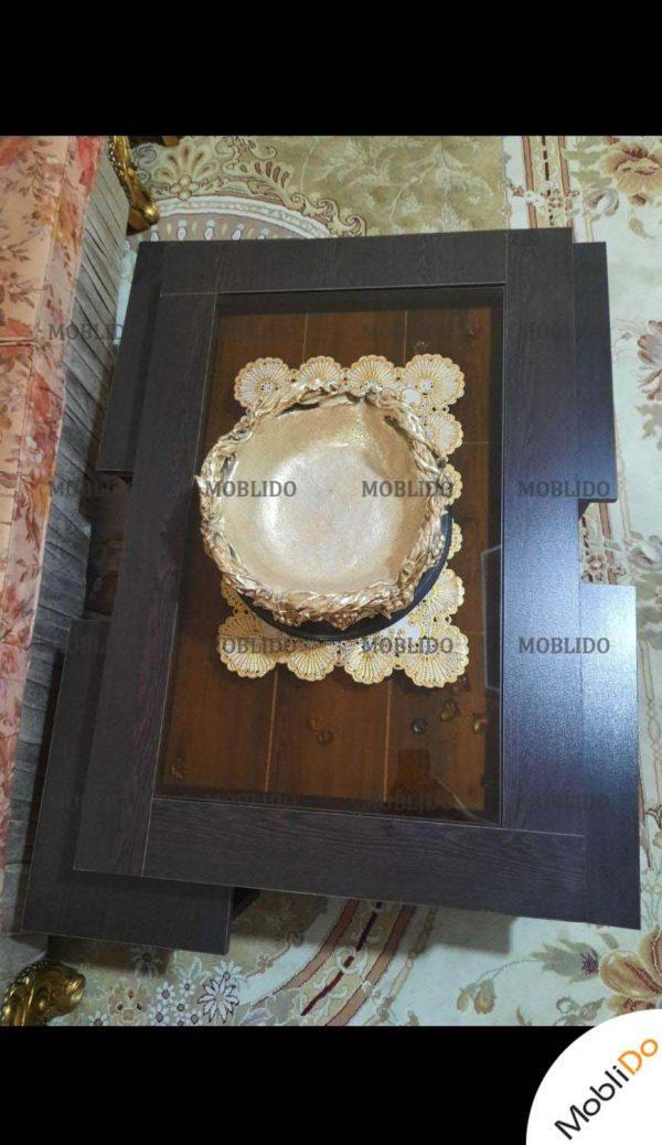 مبل ۷ نفره کلاسیک با میز عسلی