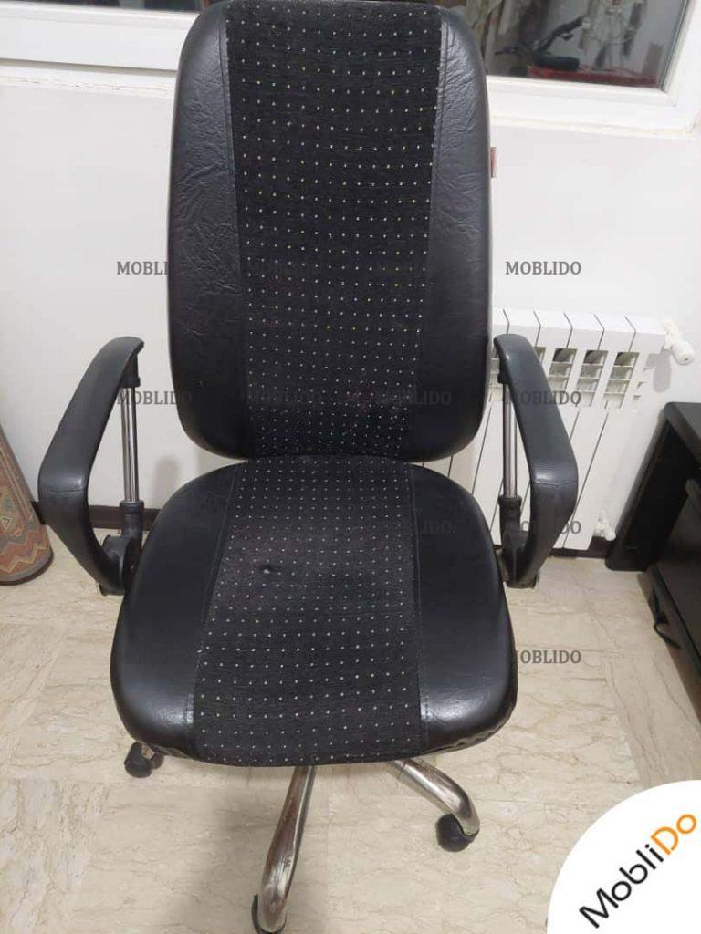 صندلی اداری پارچه و چرم عالی و مقاوم