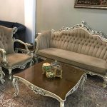 مبل کلاسیک ٩ نفره راش و ناهار خوری در حد