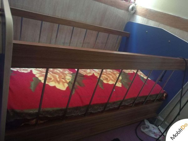 تختخواب کودک همراه تشک ترکیه ای