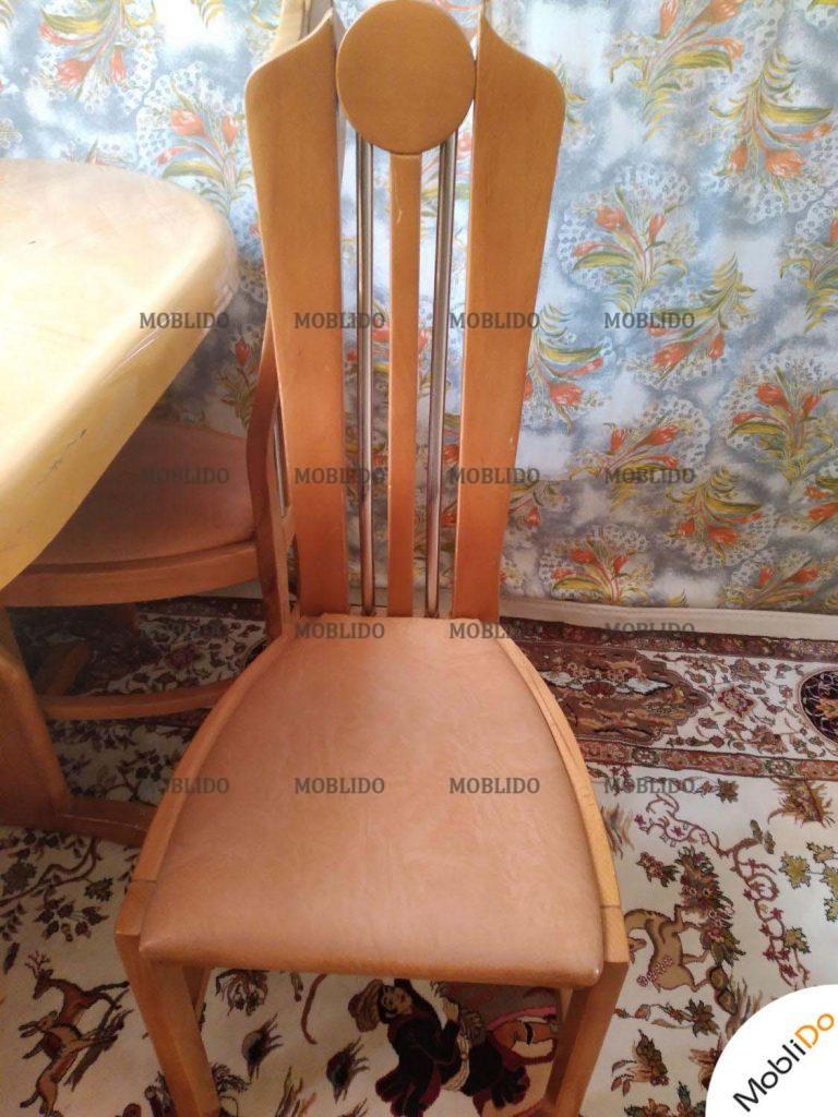 میزوصندلی ناهارخوری رنگ چوب سالم
