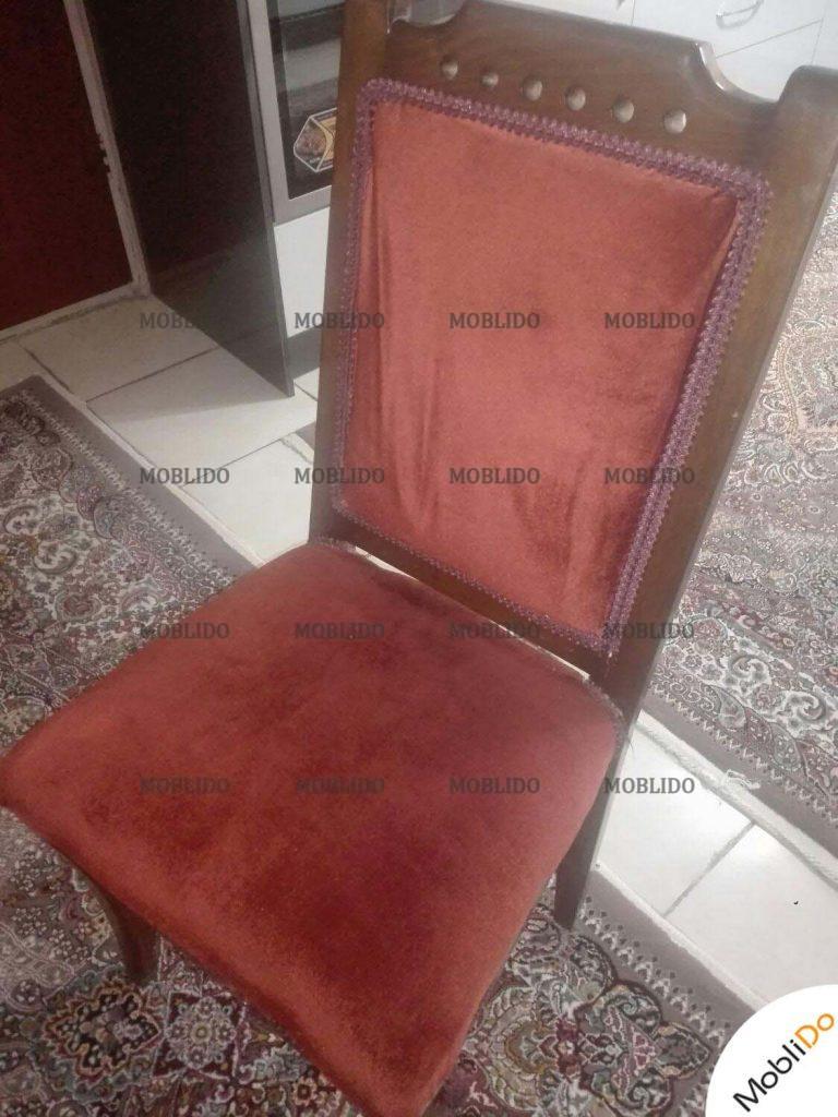 میزوصندلی ناهارخوری شش نفره از چوب راش مقاوم