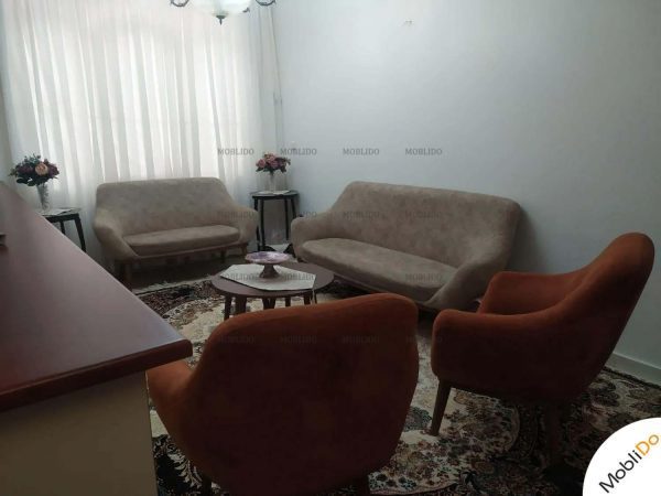 مبلمان ۷نفره به همراه میز ناهارخوری ۸نفره
