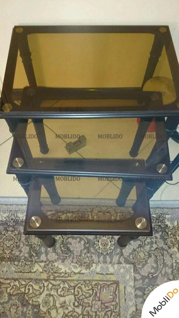 مبل استیل وتخت ومیز وسط وغیره