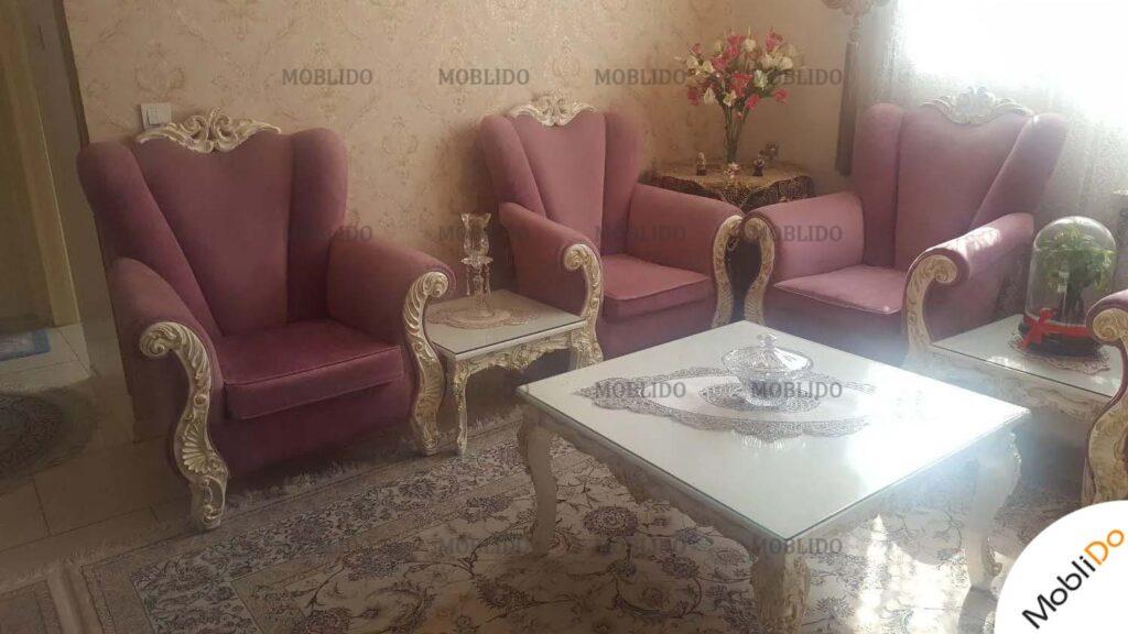 مبل ۹نفره نوبا میزوعسلی