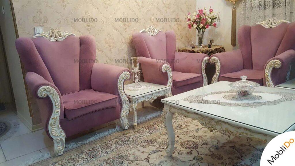 مبل ۹نفره نوبا میزوعسلی