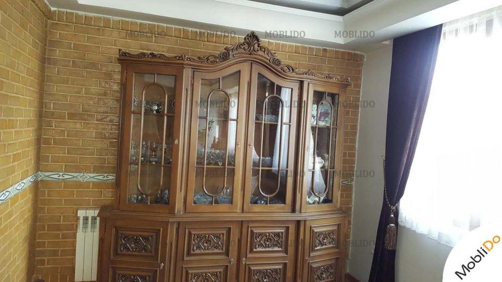 بوفه و ویترین چوب راش