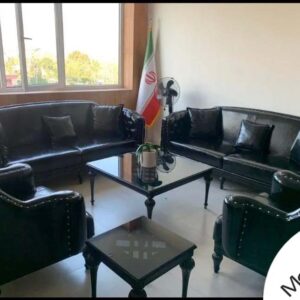 مبل اداری چرم سالم