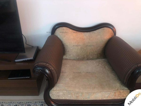 مبل راحتی سالم همراه پیراهن