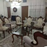 مبل استیل ۹ نفره به همراه بوفه و میز وسط و عسلی